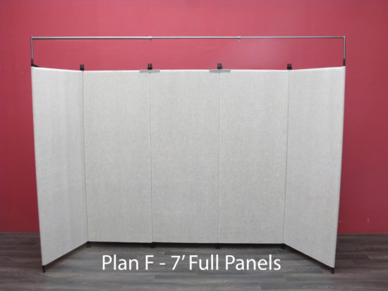 Pro Panel Layout Plan F | ProPanels Versatile Display System for Artists, Schools and More